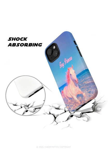 Blue Fag Princess Horse Pride Y2K Phone Case Cherrykitten