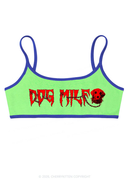 Halloween Bloody Chain Dog Mxxf Y2K Super Crop Cami Cherrykitten