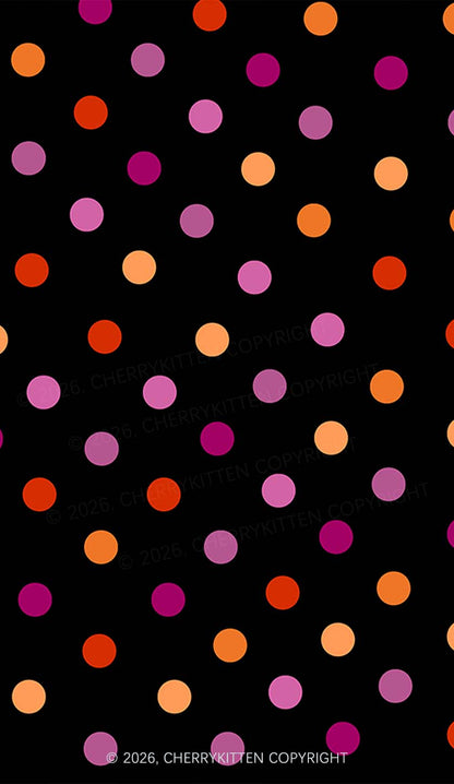 Lesbian Dots Pride Y2K Phone Case Cherrykitten