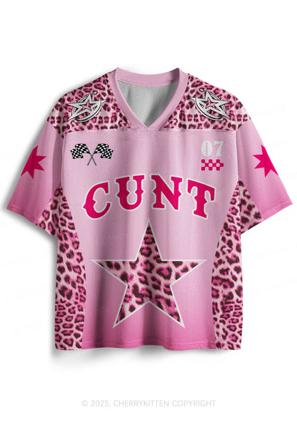 Custom Leopard Star Cxxt Y2K Sport Jersey Shirts Cherrykitten
