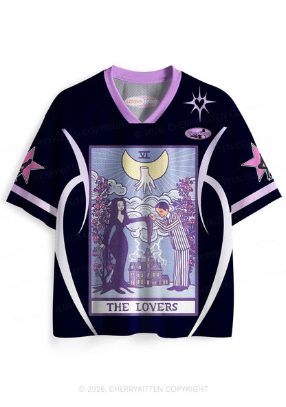 Purple Lovers Y2K Sport Jersey Shirts Cherrykitten