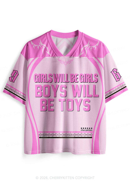 Boys Will Be Toys Y2K Sport Jersey Shirts Cherrykitten