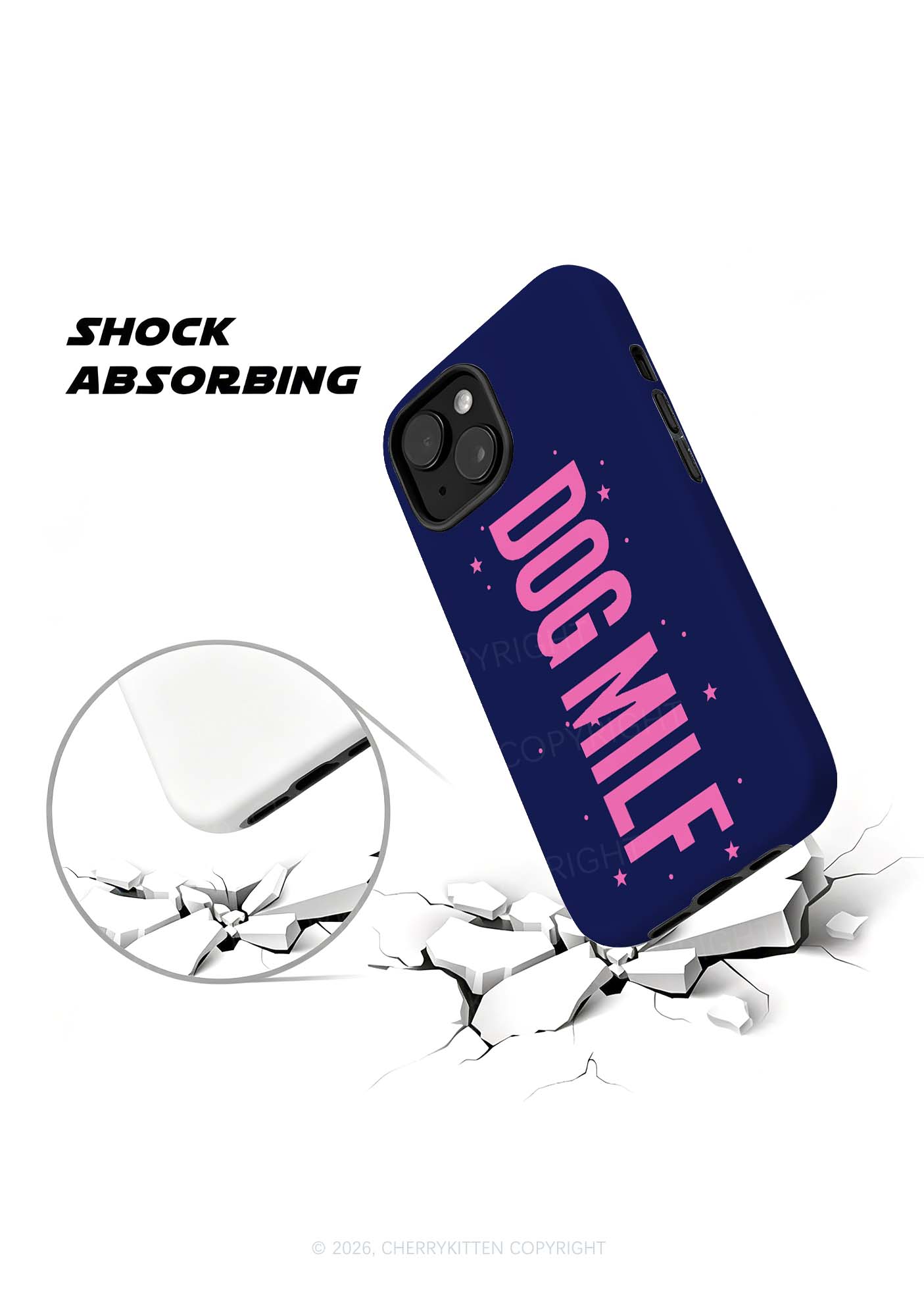 Pink Dog Mxxf Y2K Phone Case Cherrykitten