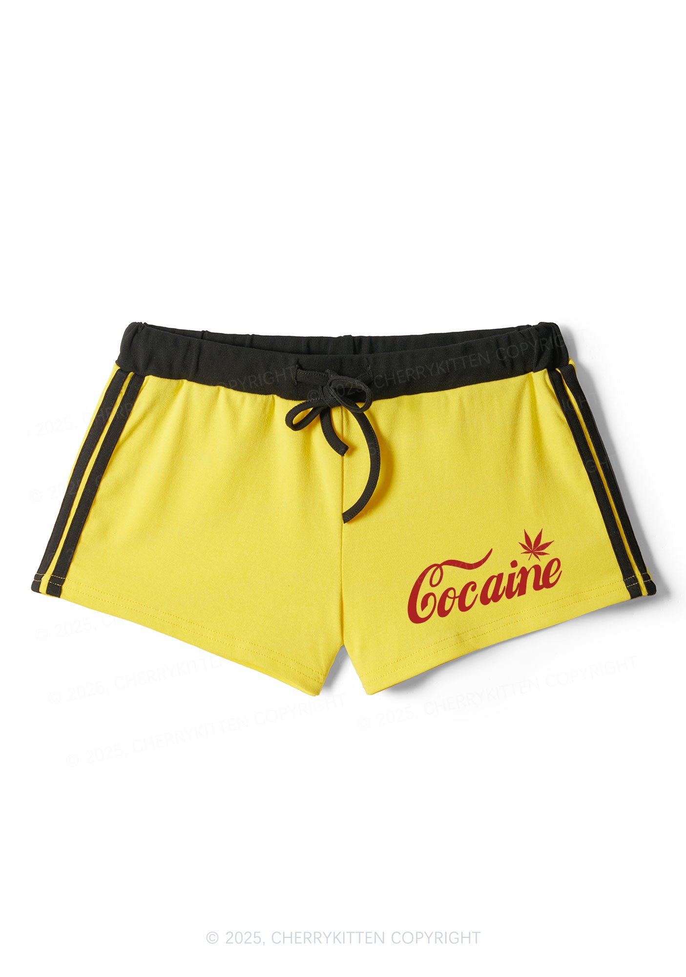 Special Cola Y2K Drawstring Mini Shorts Cherrykitten