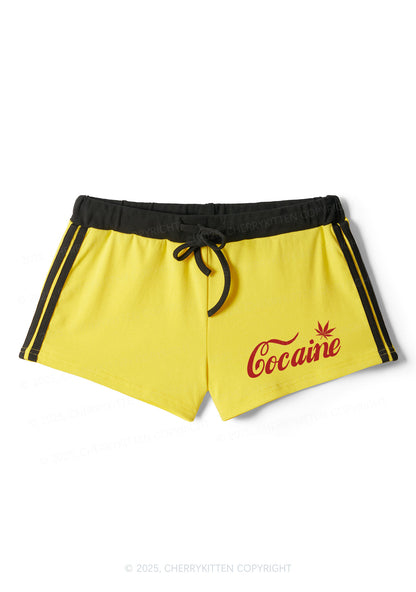 Special Cola Y2K Drawstring Mini Shorts Cherrykitten