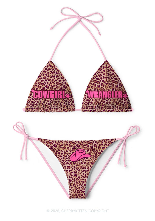 Cowgirl Wrangler Pride Y2K Print Bikini Set Cherrykitten
