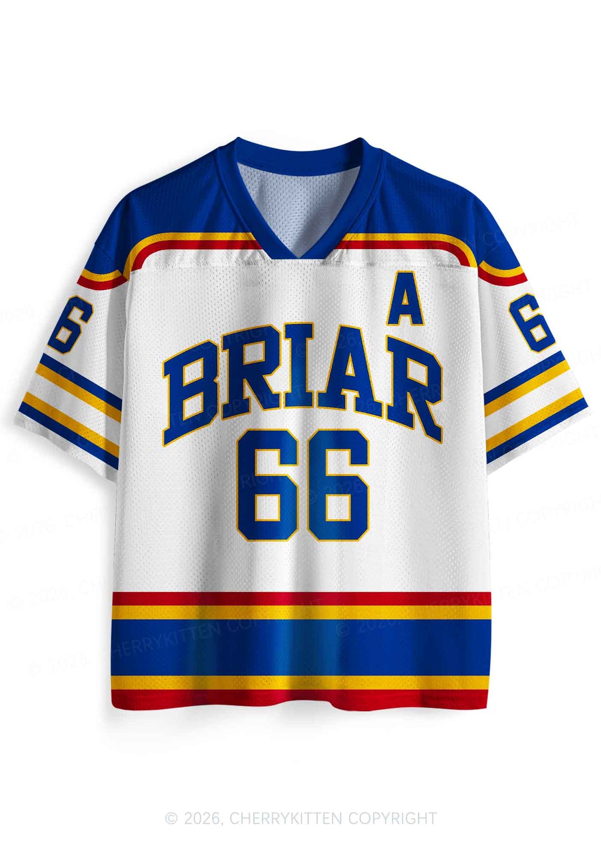 Retro White Hockey Team DL Y2K Sport Jersey Shirts Cherrykitten