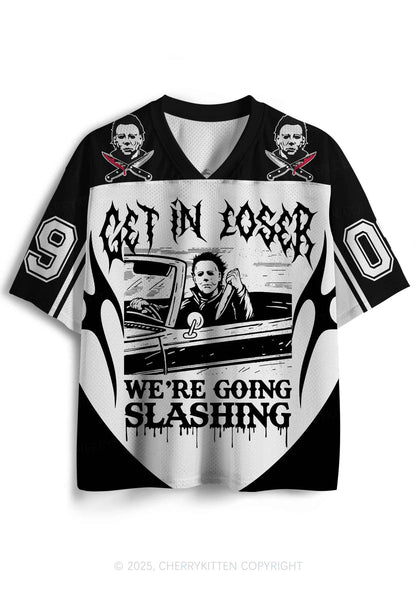 Halloween Custom We Are Going Slashing Y2K Sport Jersey Shirts Cherrykitten