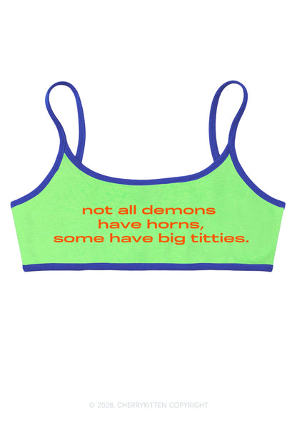 Big Txtties Demons Y2K Super Crop Cami Cherrykitten
