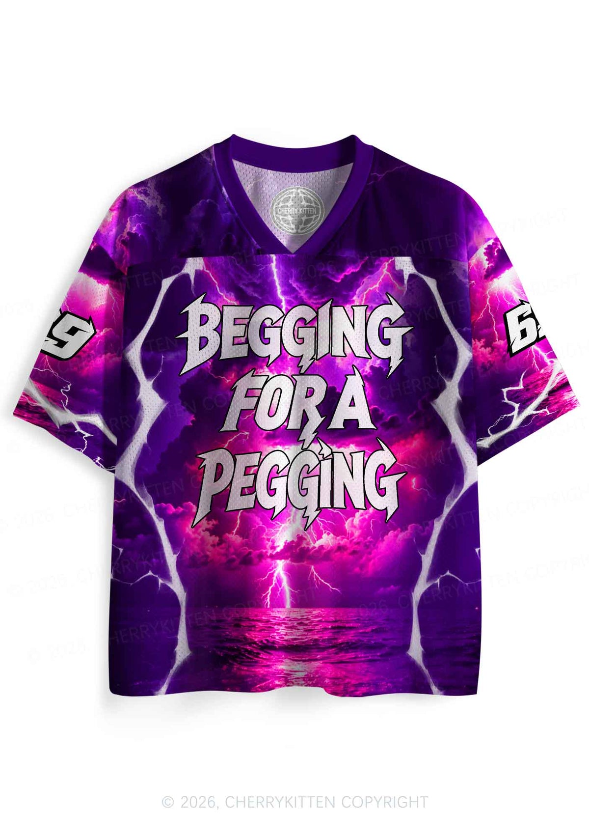 Begging For A Pegging Y2K Sport Jersey Shirts Cherrykitten