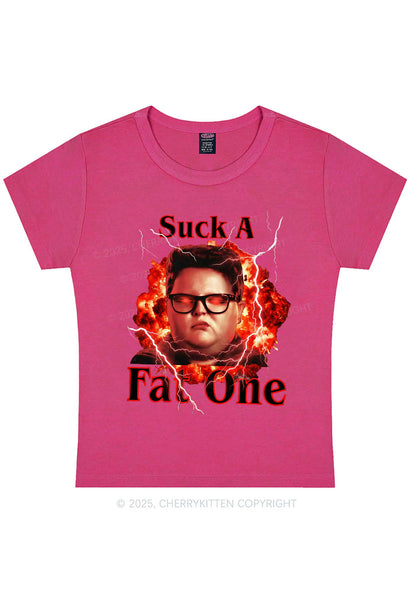 Suck A Fat One Y2K Baby Tee Cherrykitten