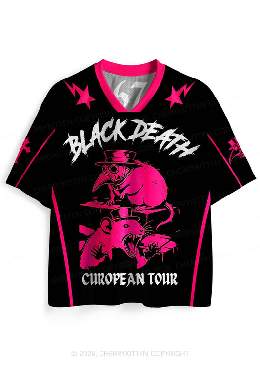 Halloween Plague Doctor Rat Y2K Sport Jersey Shirts Cherrykitten
