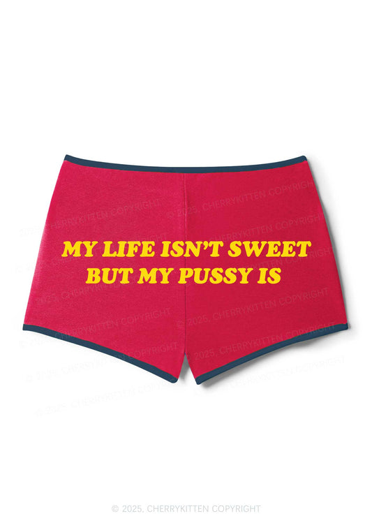 My Life Isnt Sweet Y2K Booty Shorts Cherrykitten