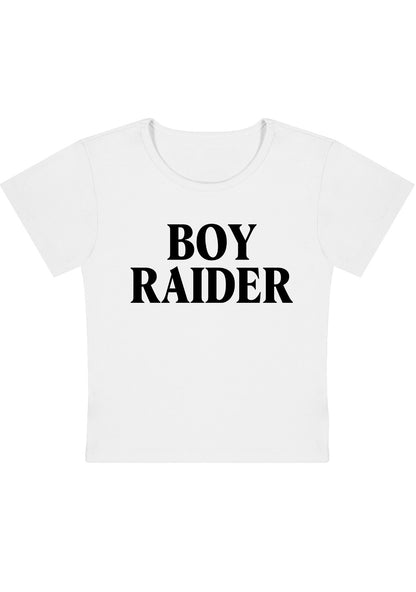 Curvy Boy Raider Baby Tee