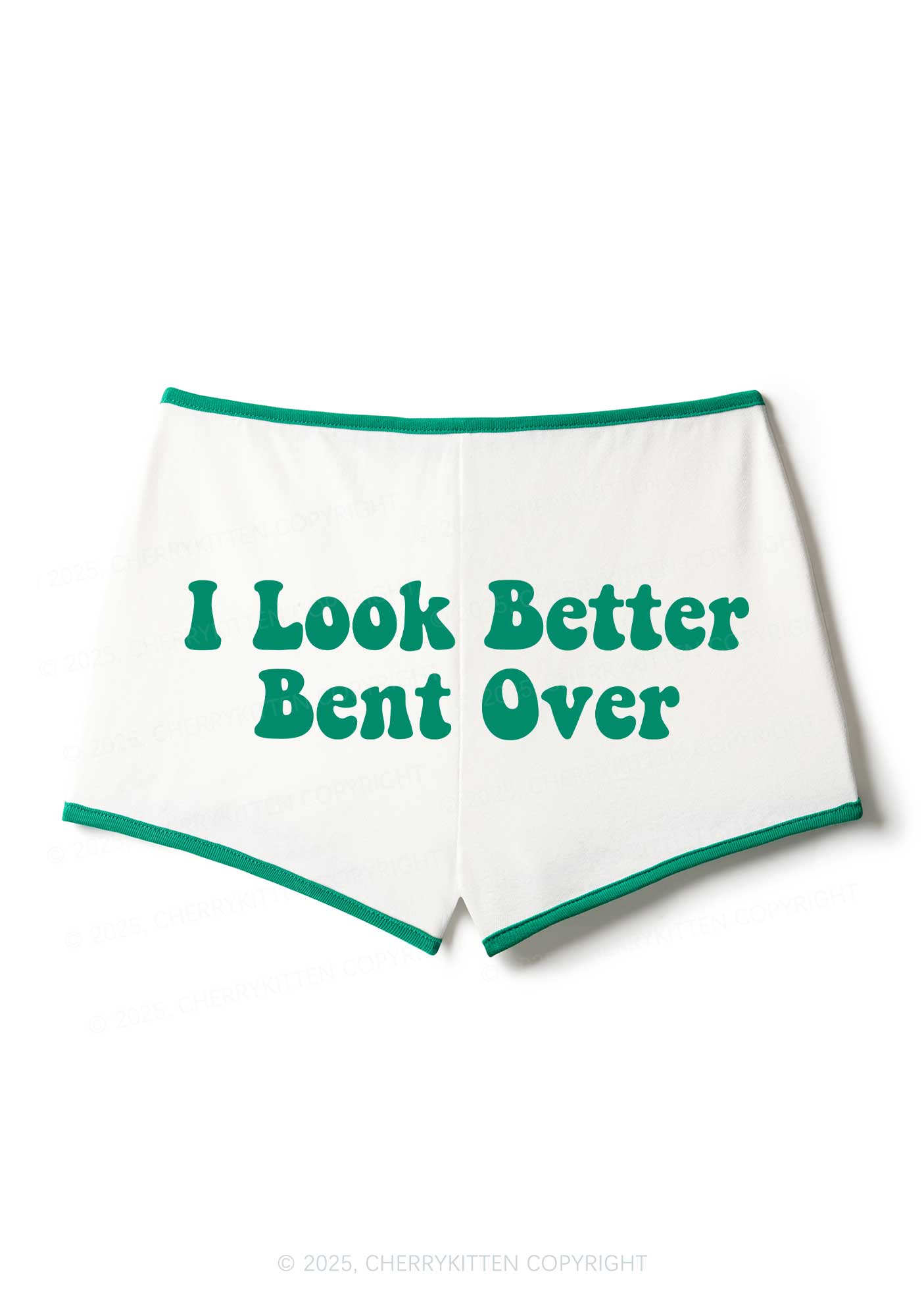 Look Better Bent Over Y2K Booty Shorts Cherrykitten