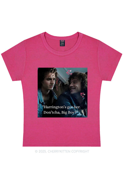 Big Boy Got Her Y2K Baby Tee Cherrykitten