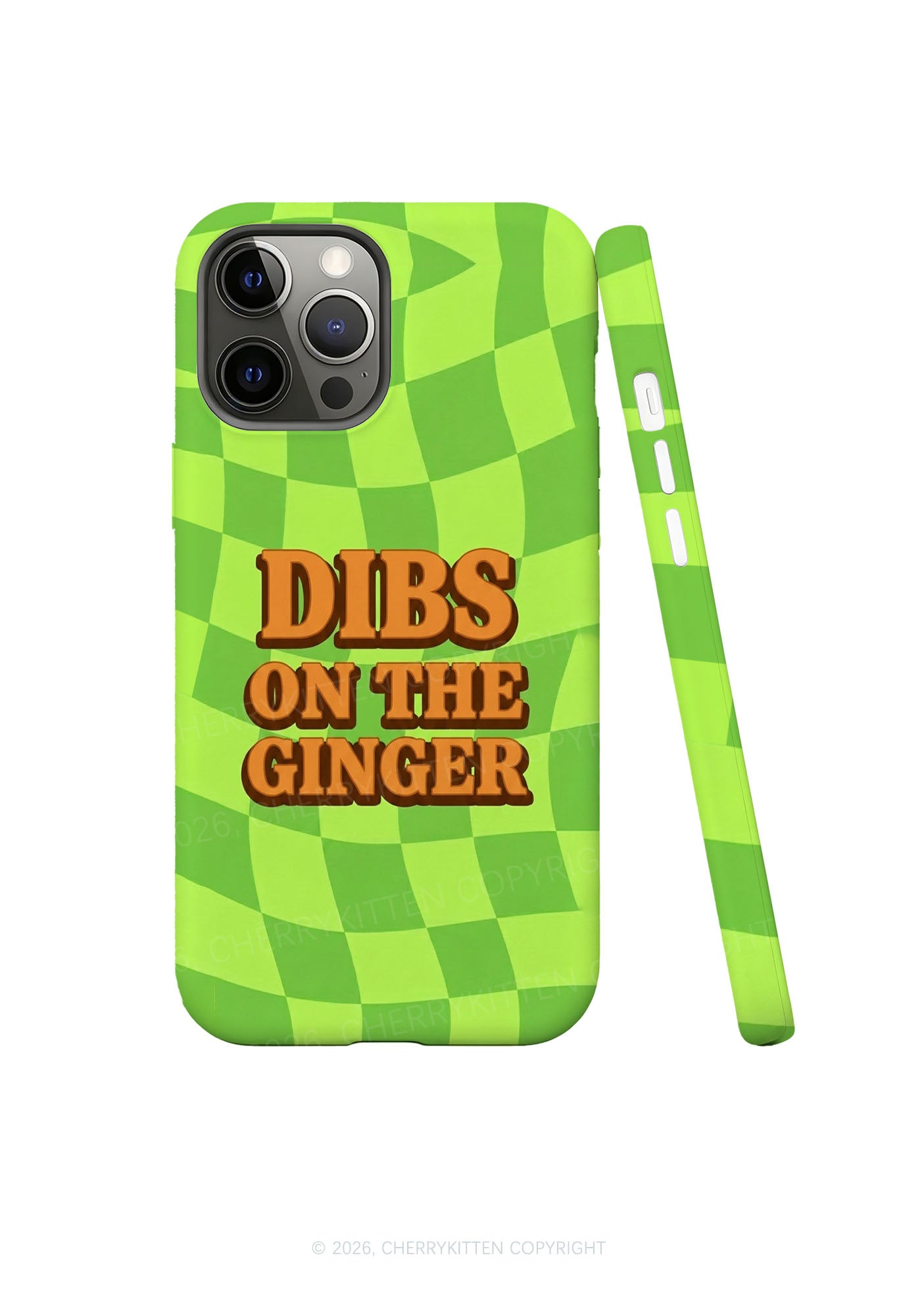 Dibs On The Ginger Y2K Phone Case Cherrykitten