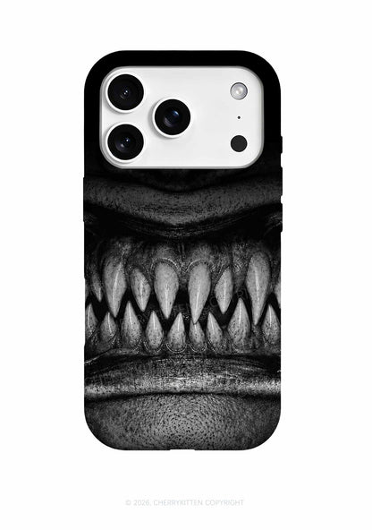 Halloween Monster Sharp Fangs Y2K Phone Case Cherrykitten