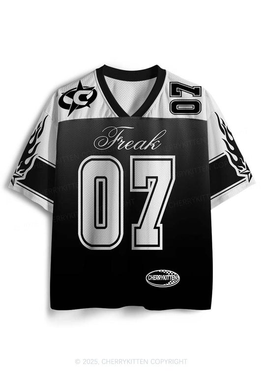 Custom Freak Y2K Mesh Jersey Shirts Cherrykitten