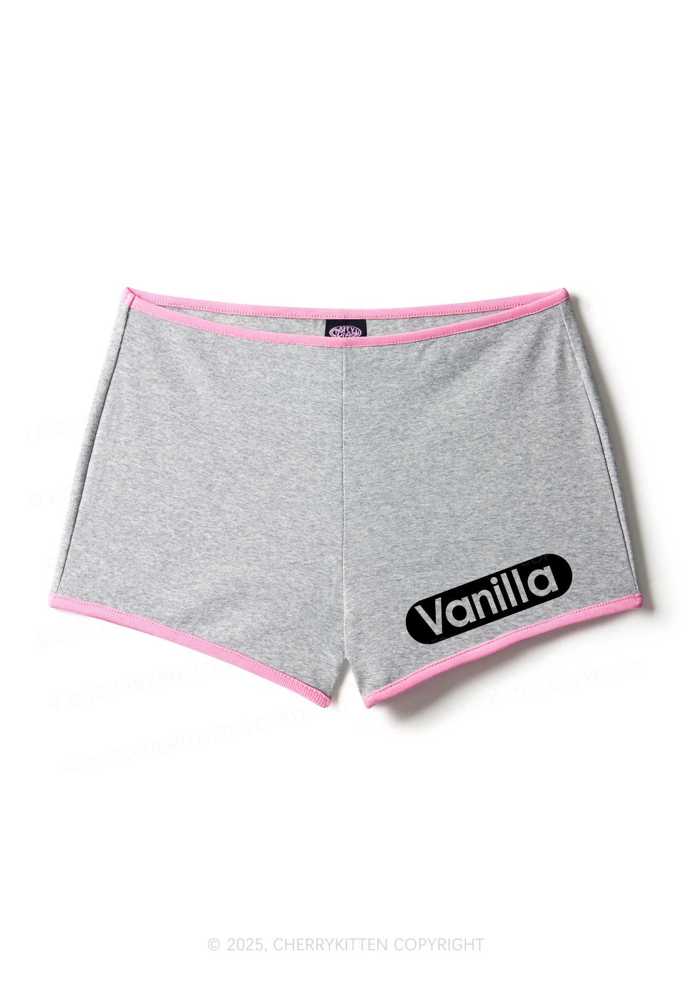 Vanilla Y2K Booty Shorts Cherrykitten