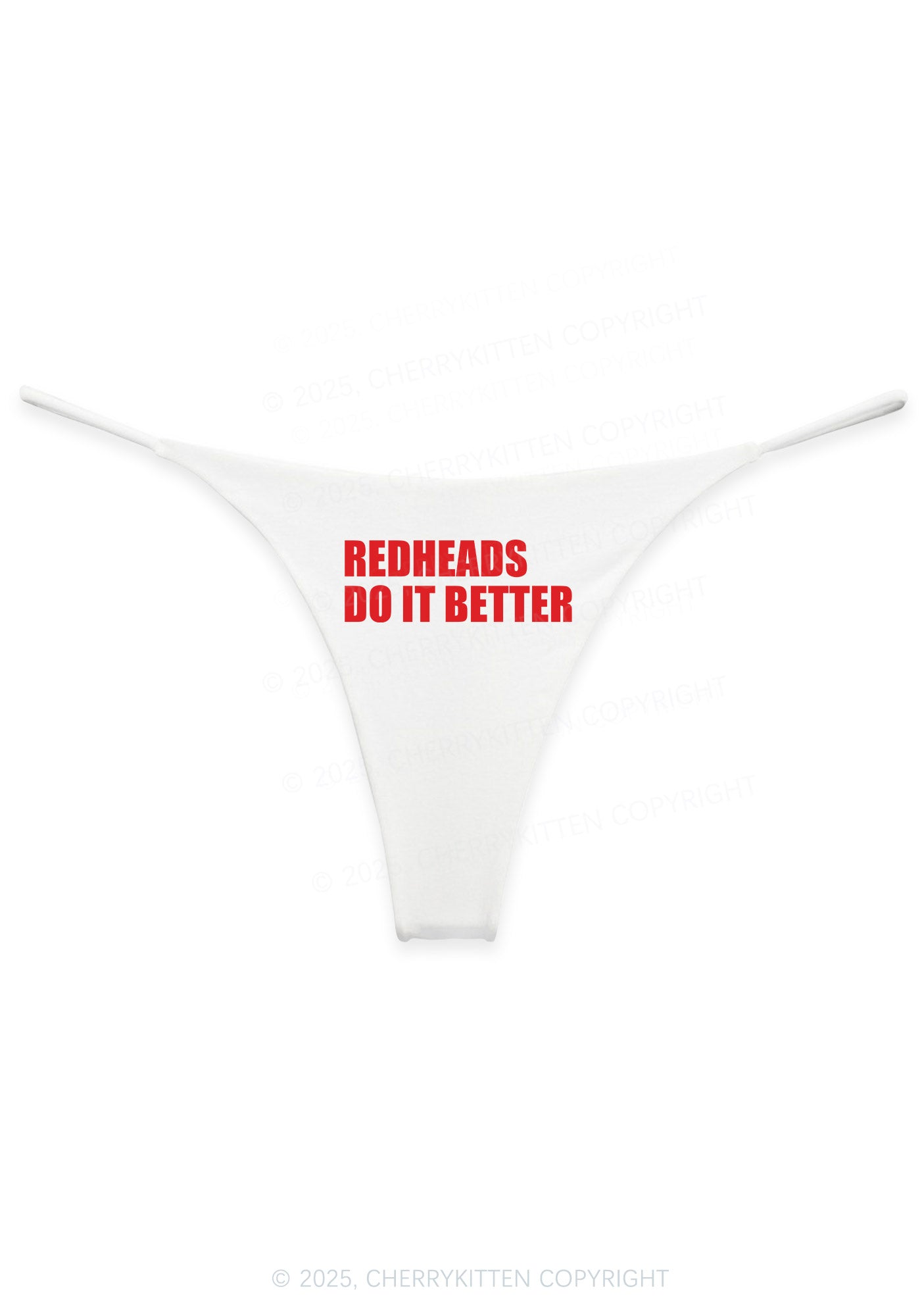 Redheads Do It Better Y2K Bikini String Thong Cherrykitten
