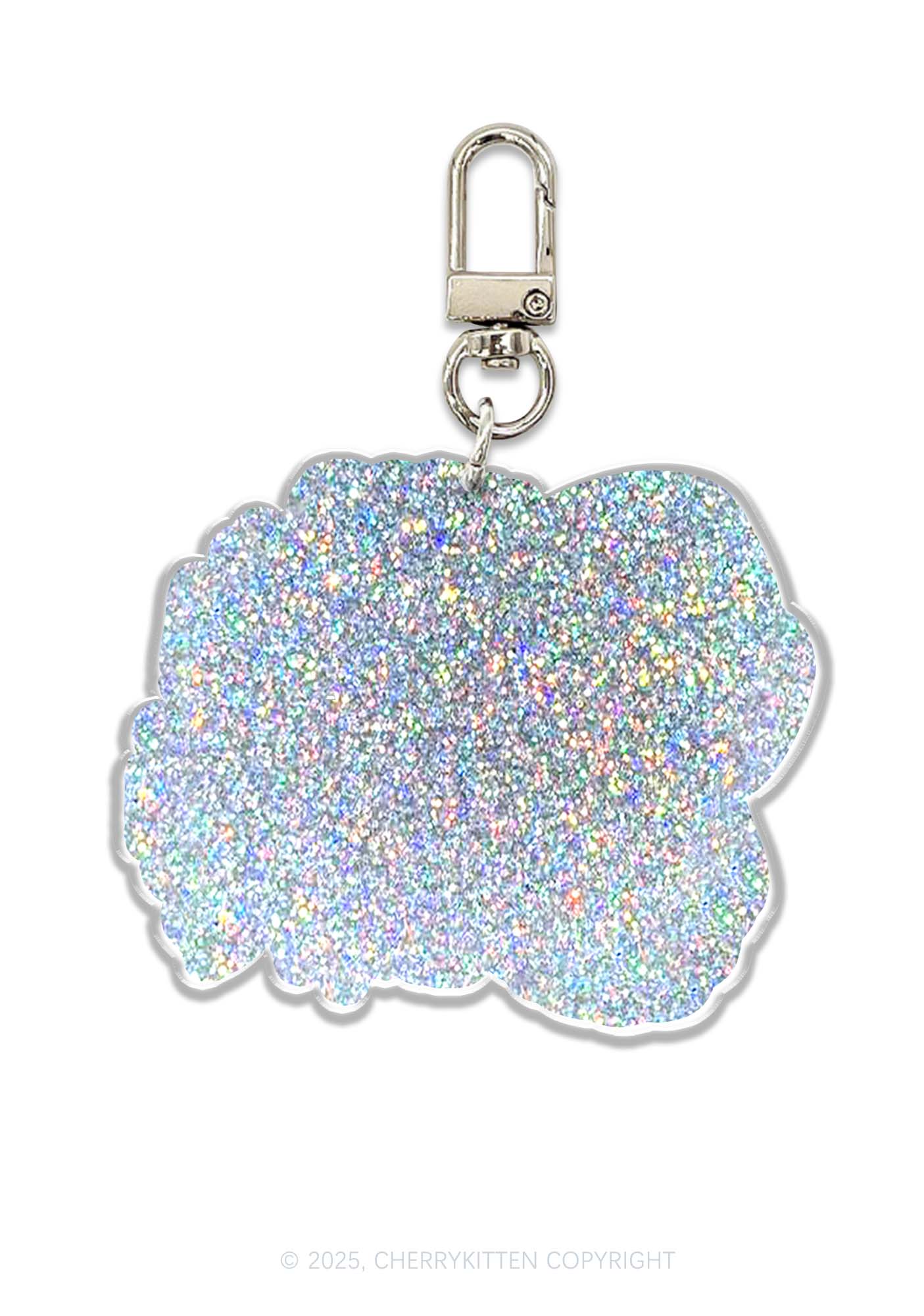Halloween No You Hang Up 1Pc Y2K Glitter Keychain Cherrykitten