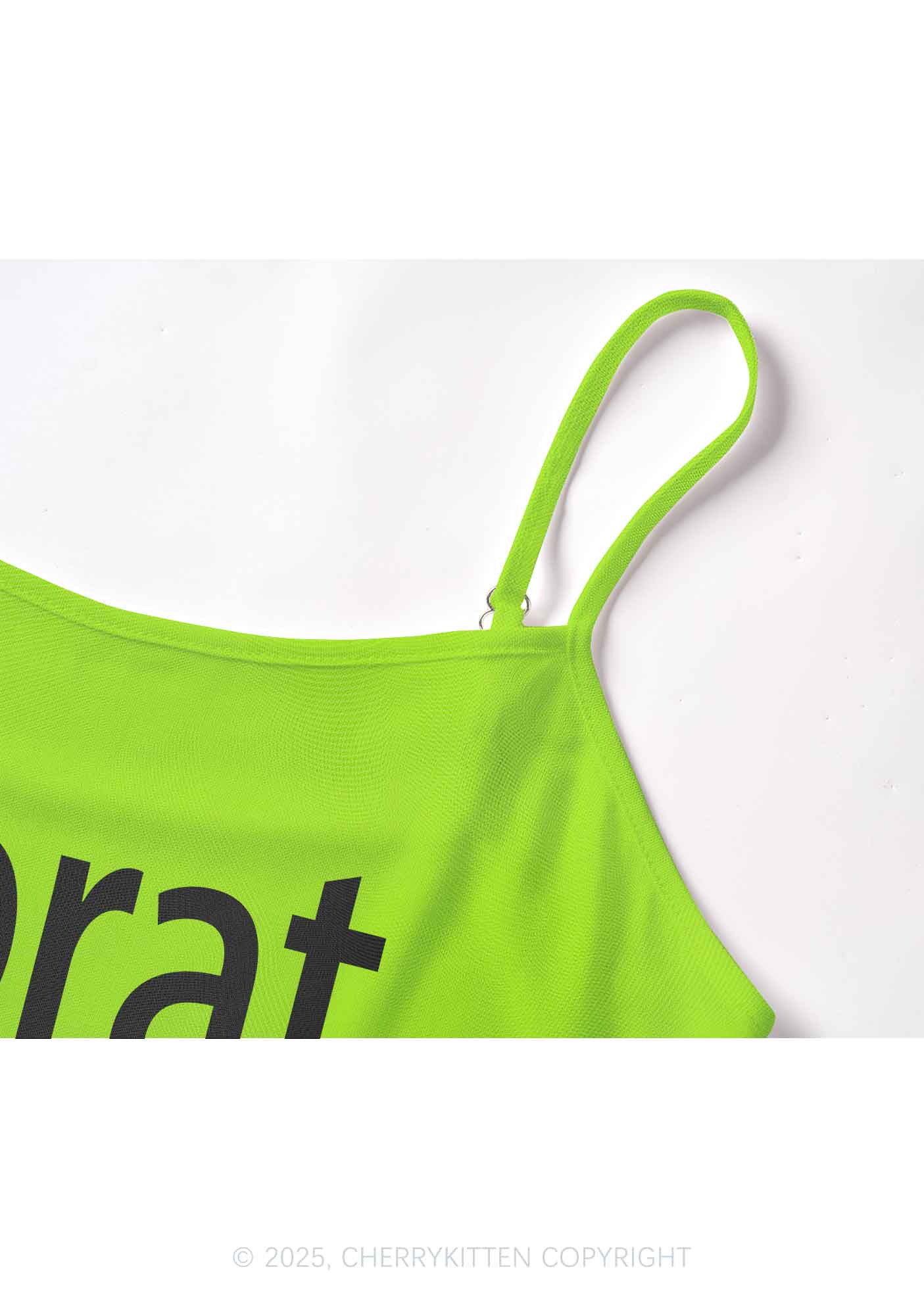 Brat Summer Y2K Mesh Cami Tank Cherrykitten