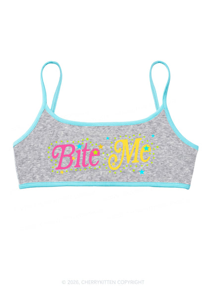 Bite Me Y2K Super Crop Cami Cherrykitten