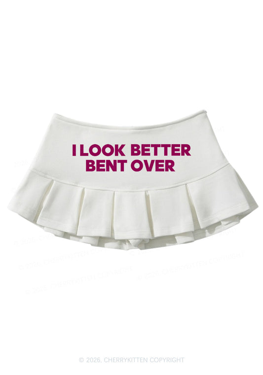 Look Better Bent Over Y2K Mini Pleated Skirts Cherrykitten