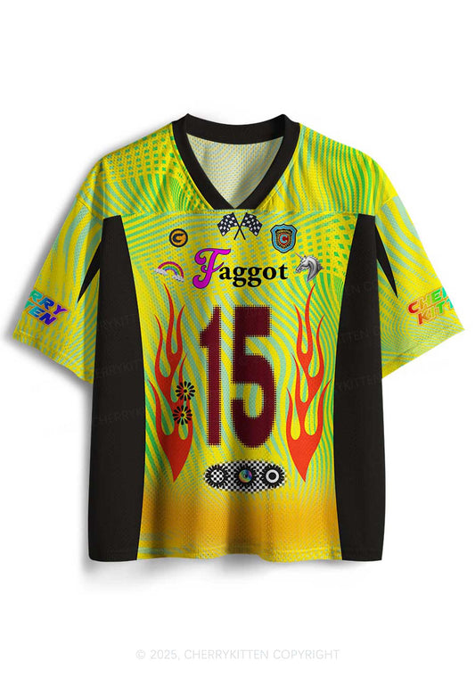 Custom Faggot Pride Y2K Sport Jersey Shirts Cherrykitten
