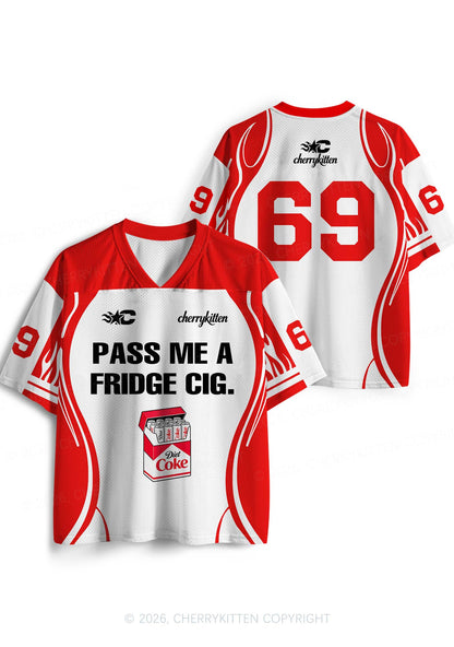 Pass Me Fridge Cig Y2K Sport Jersey Shirts Cherrykitten