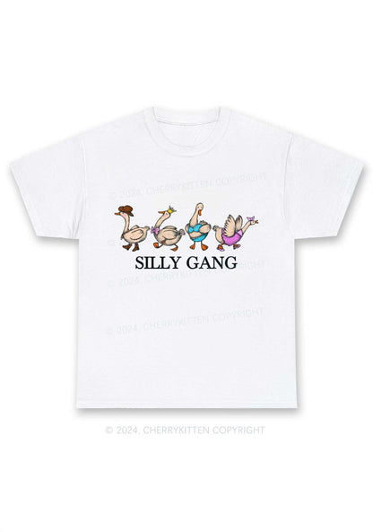 Silly Gang Y2K Chunky Shirt Cherrykitten