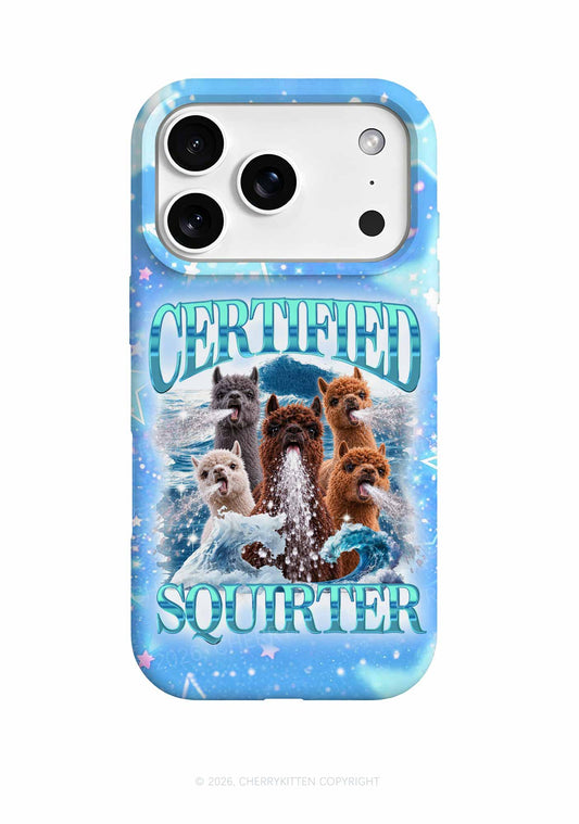 Certified Squirter Alpaca Y2K Phone Case Cherrykitten