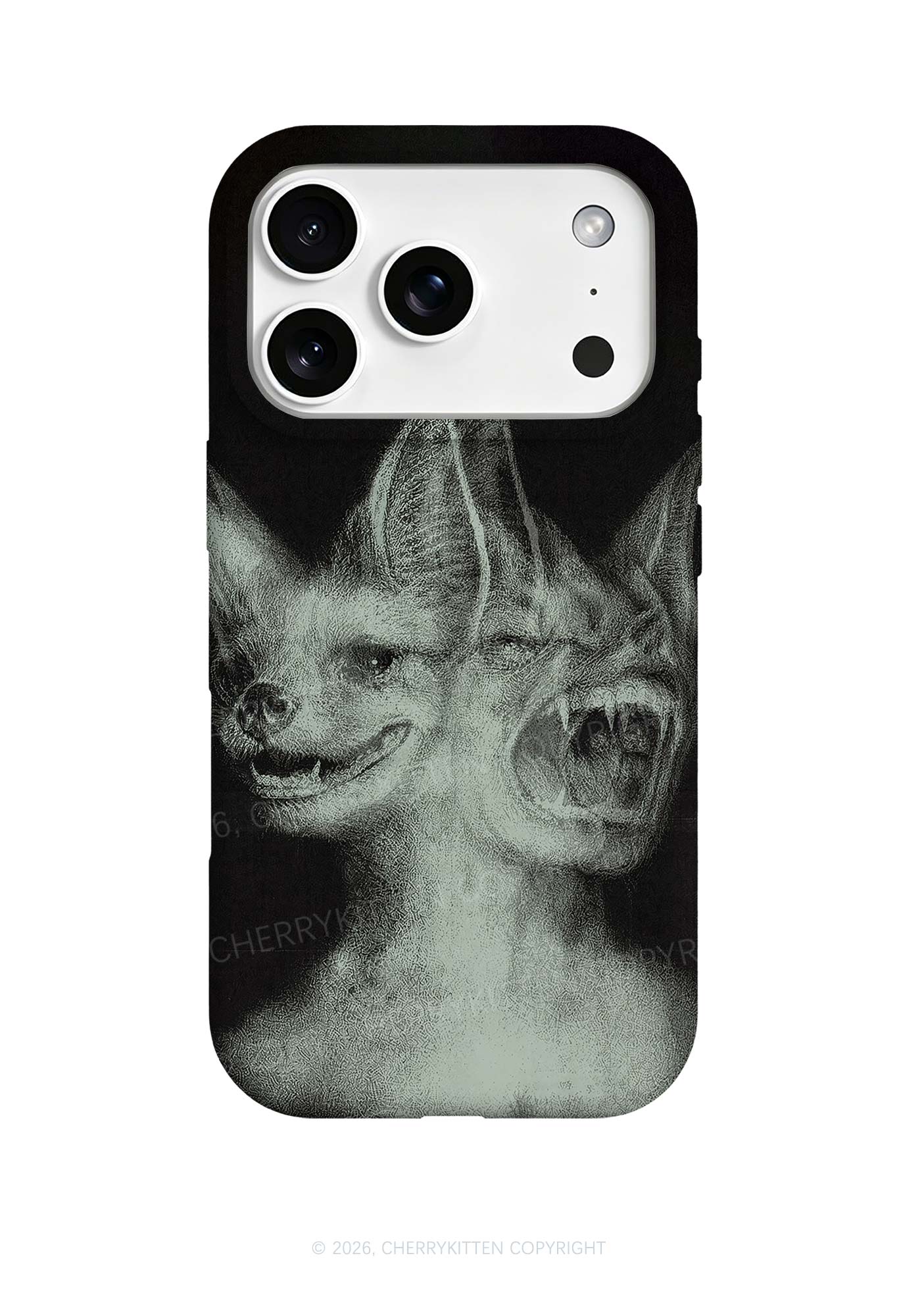 Halloween Two Head Monster Y2K Phone Case Cherrykitten