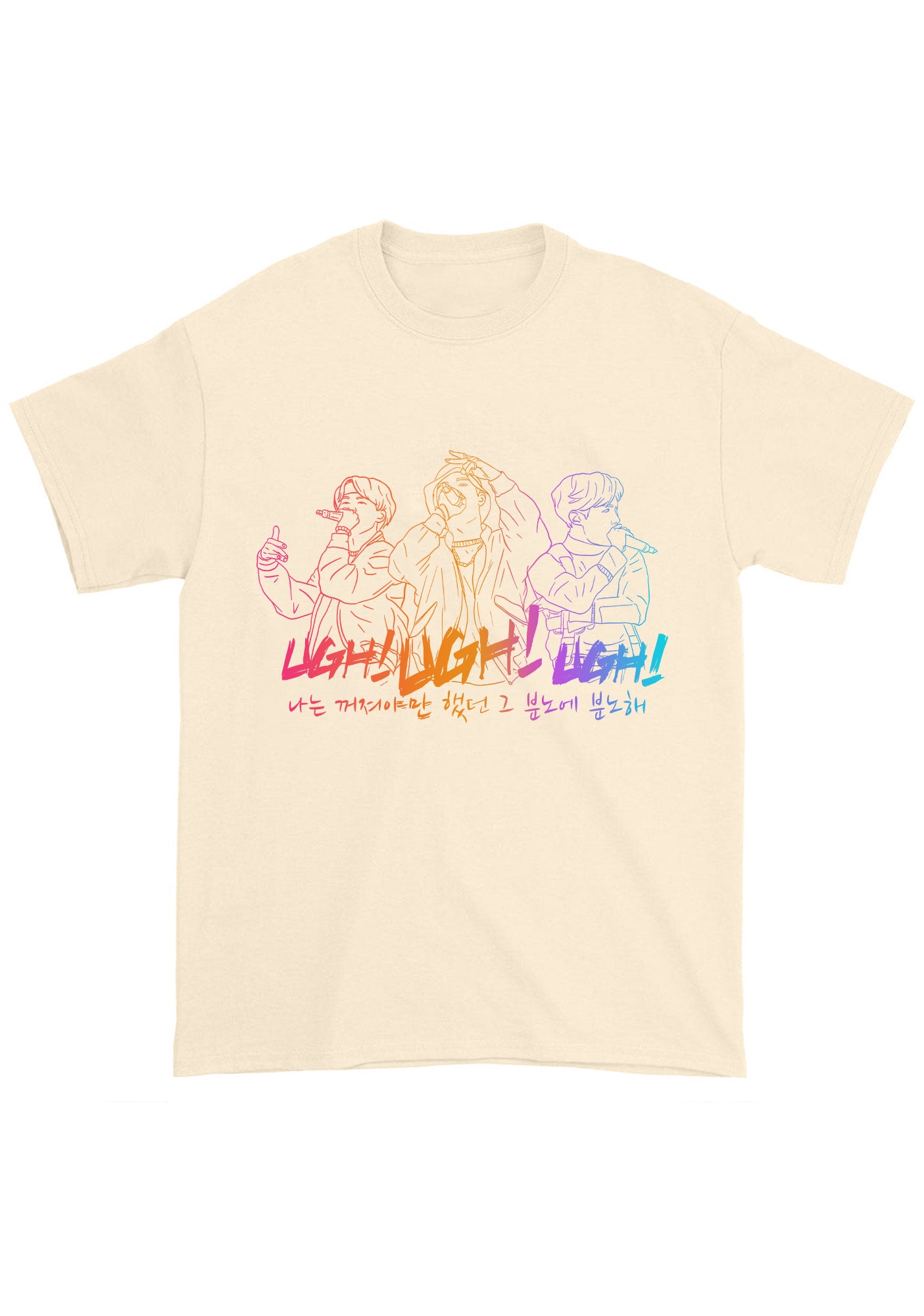 Ugh Ugh Ugh Bangtan Kpop Chunky Shirt