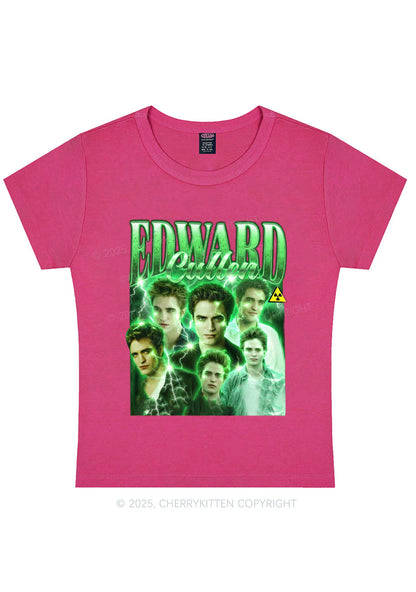 EC Green Lightning Y2K Baby Tee Cherrykitten