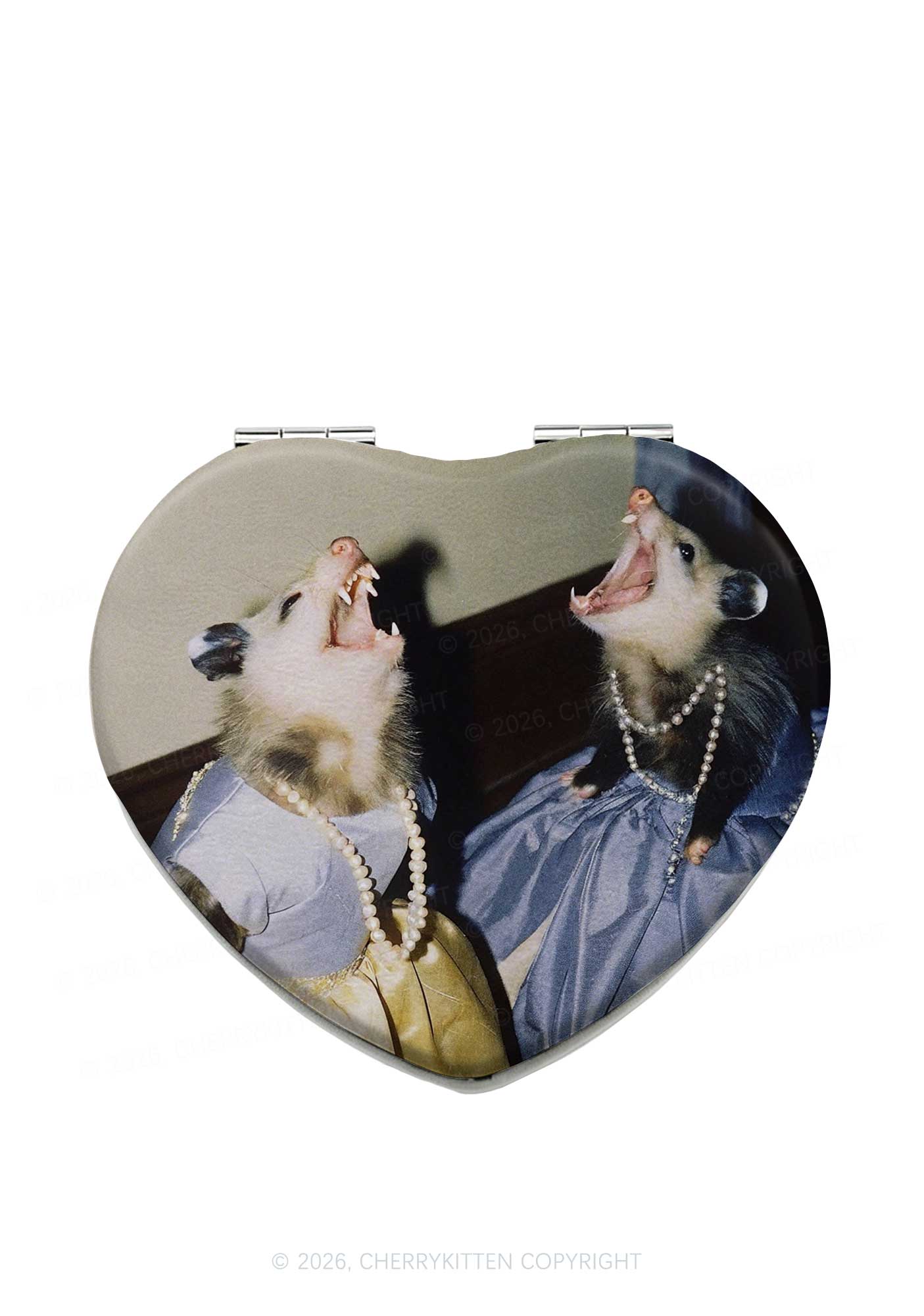 Princess Rats Y2K Folding Makeup Mirror Cherrykitten