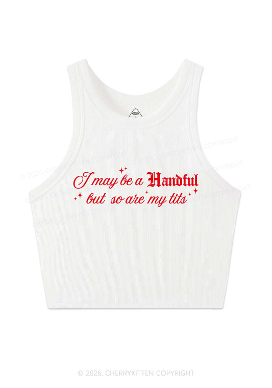 Handful Txts Valentine's Day Y2K Crop Tank Top Cherrykitten