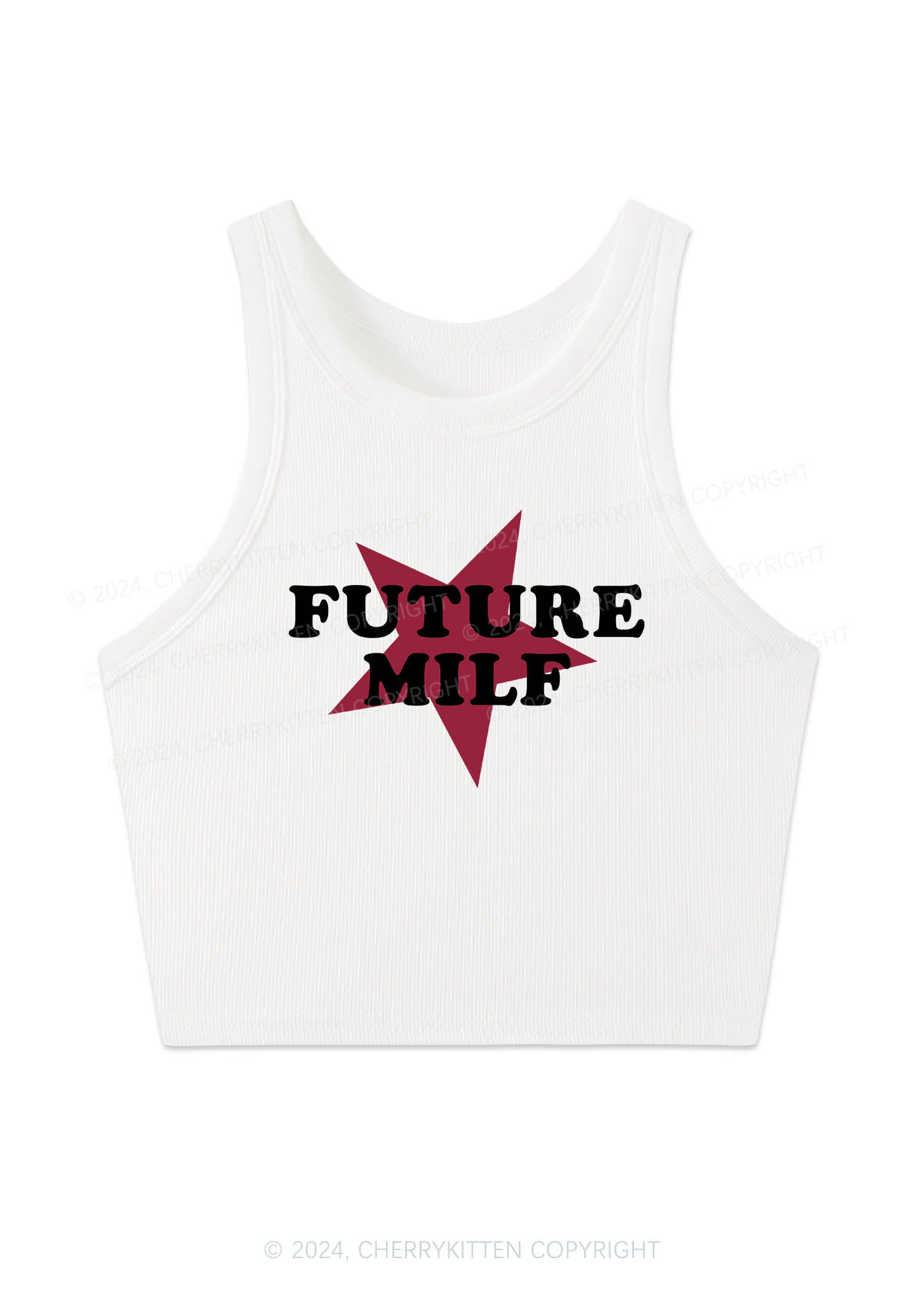 Future Mxxf Y2K Crop Tank Top Cherrykitten
