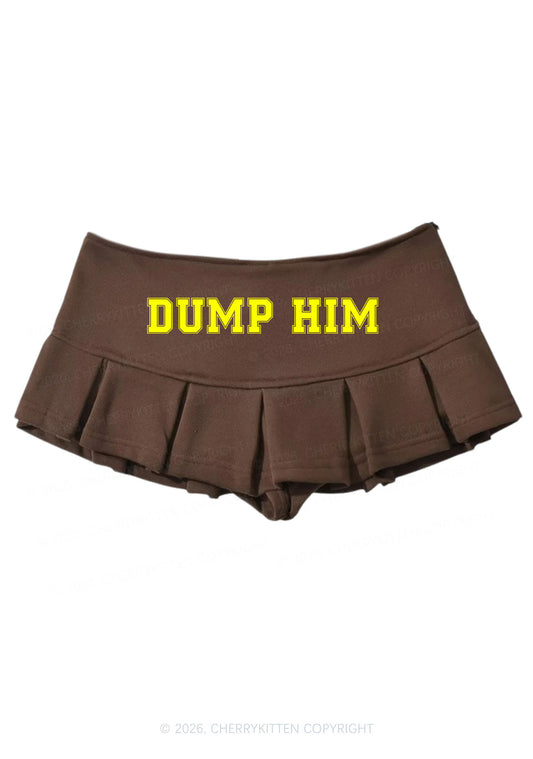 Dump Him Y2K Mini Pleated Skirts Cherrykitten