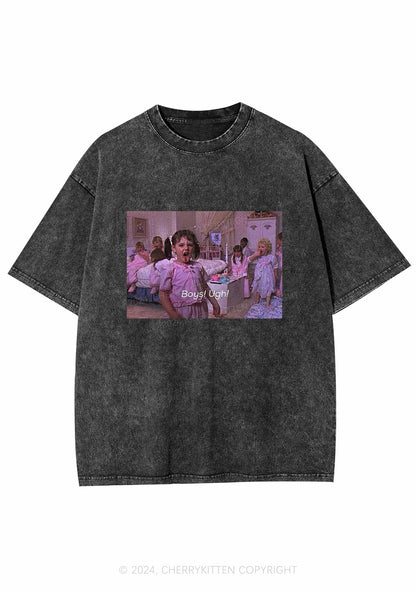 Boys Ugh Y2K Washed Tee Cherrykitten