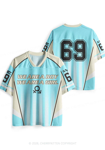 We Are A Boy Pride Y2K Sport Jersey Shirts Cherrykitten