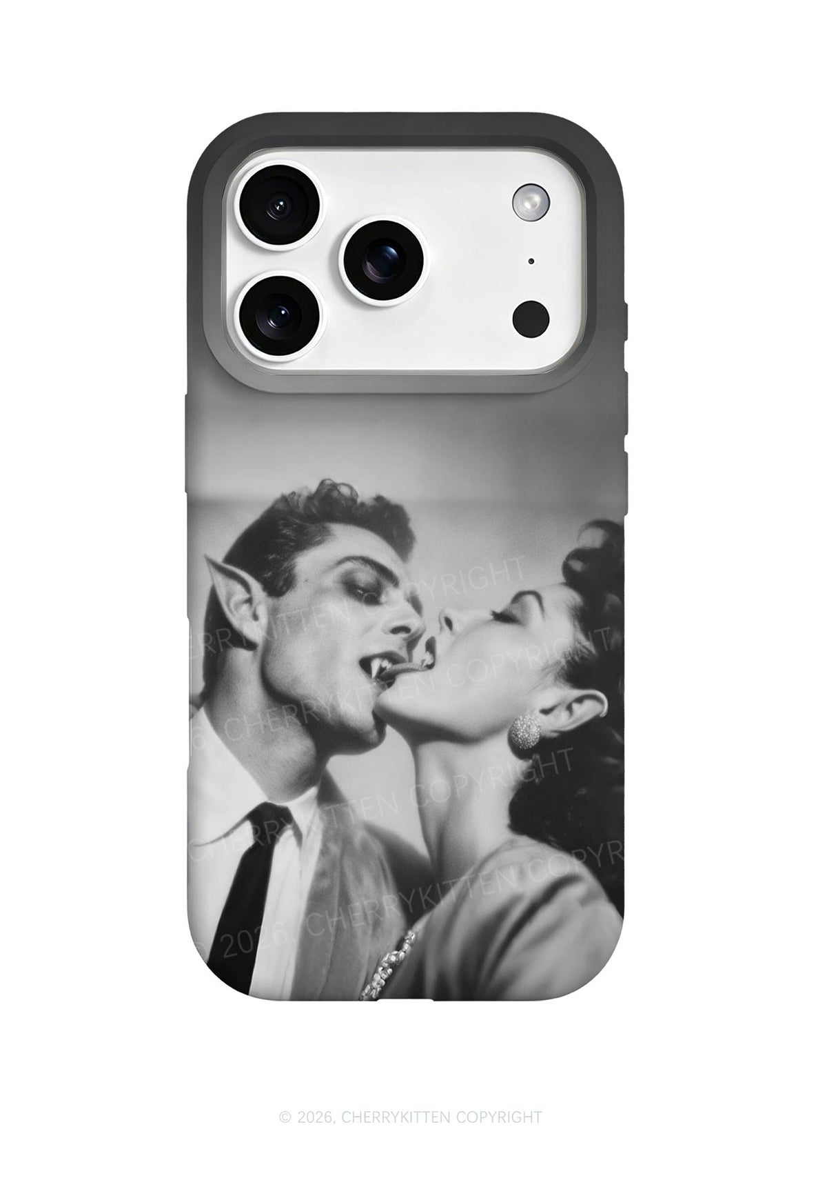 Halloween Vampire Couple Y2K Phone Case Cherrykitten