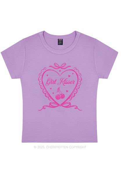 Curvy Girl Kisser Y2K Baby Tee Cherrykitten