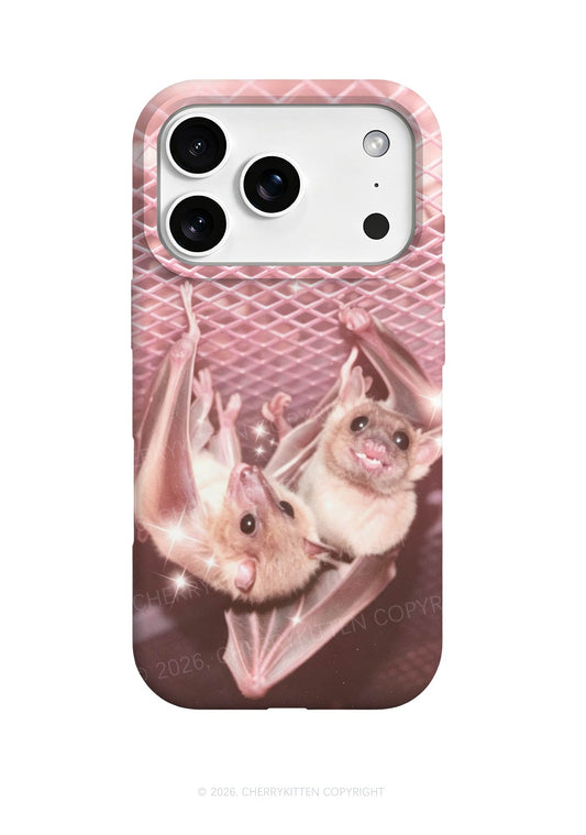 Halloween Two Baby Bats Y2K Phone Case Cherrykitten