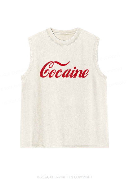 Special Cola Y2K Washed Tank Cherrykitten
