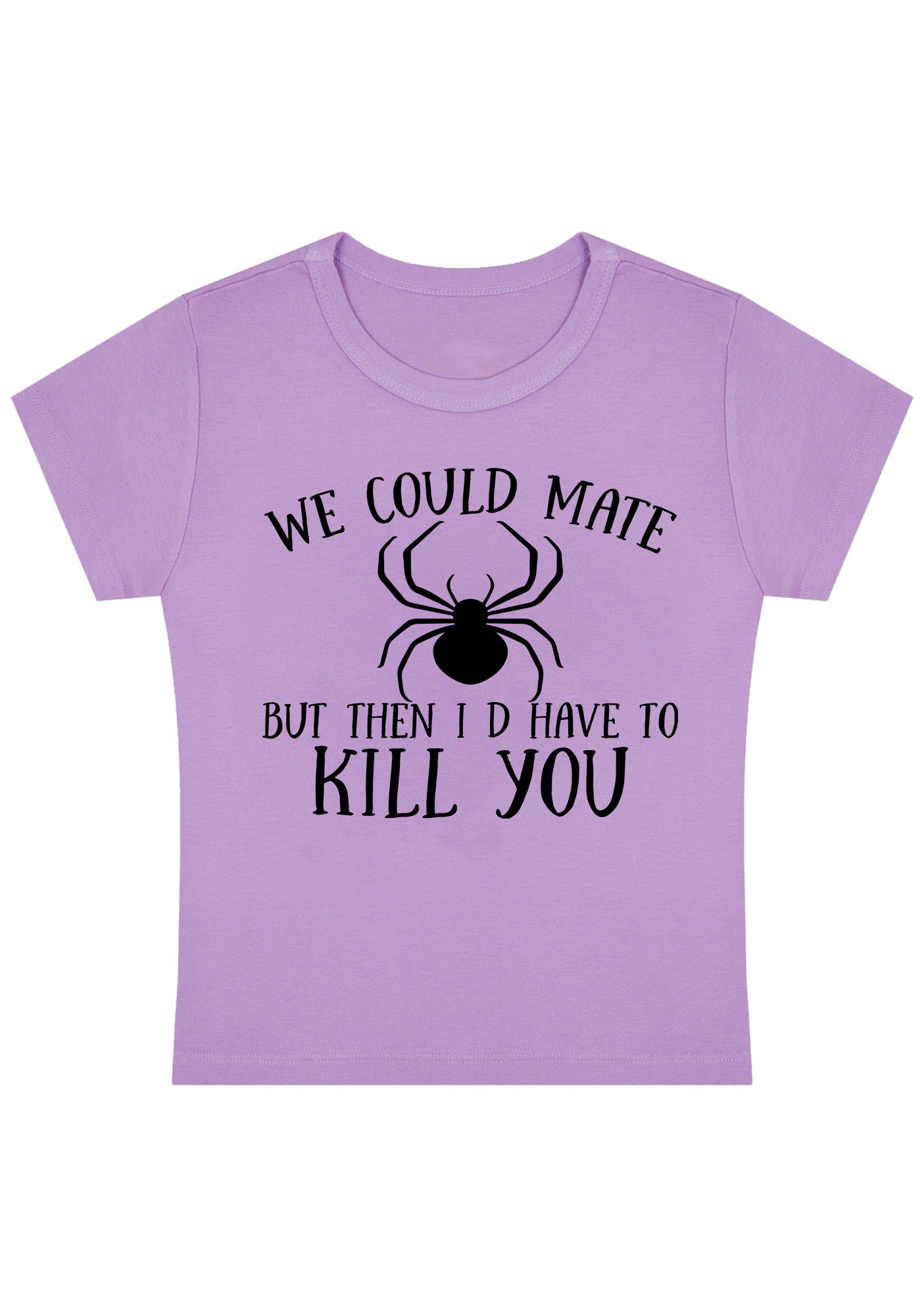 Curvy We Could Mate Baby Tee