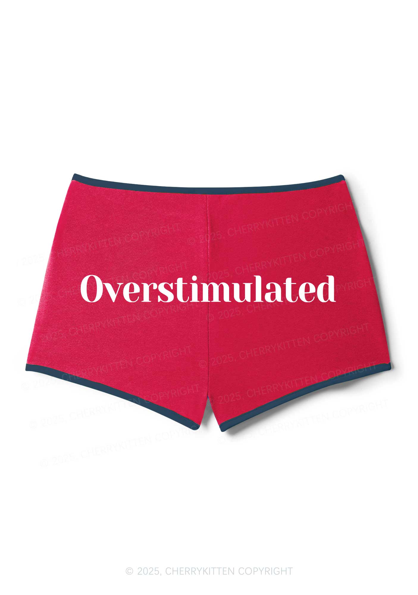 Overstimulated Y2K Booty Shorts Cherrykitten