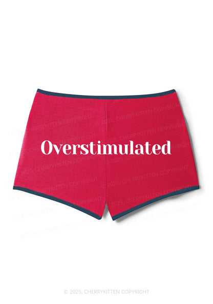 Overstimulated Y2K Booty Shorts Cherrykitten