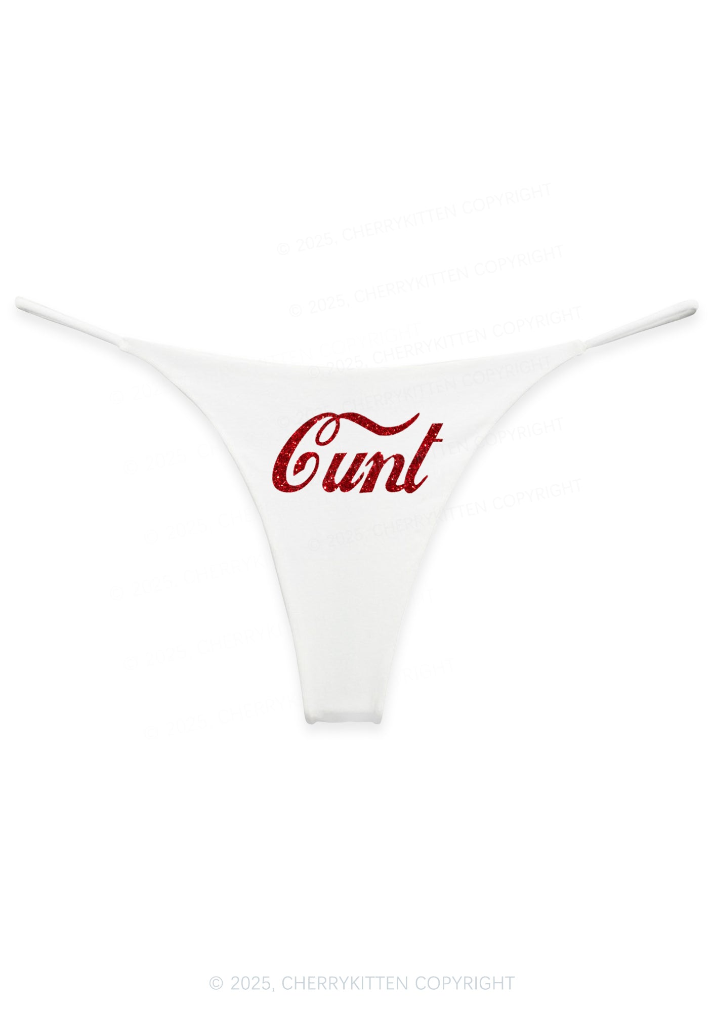 Glitter Special Cxxt Y2K Bikini String Thong Cherrykitten